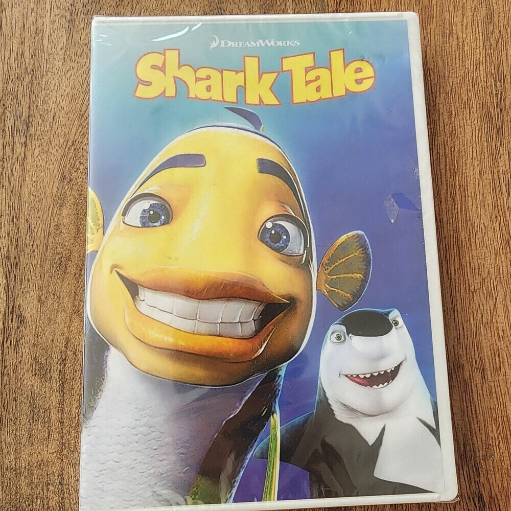Shark Tale DVD Widescreen DreamWorks Animated Family Comedy Movie PG Region 1